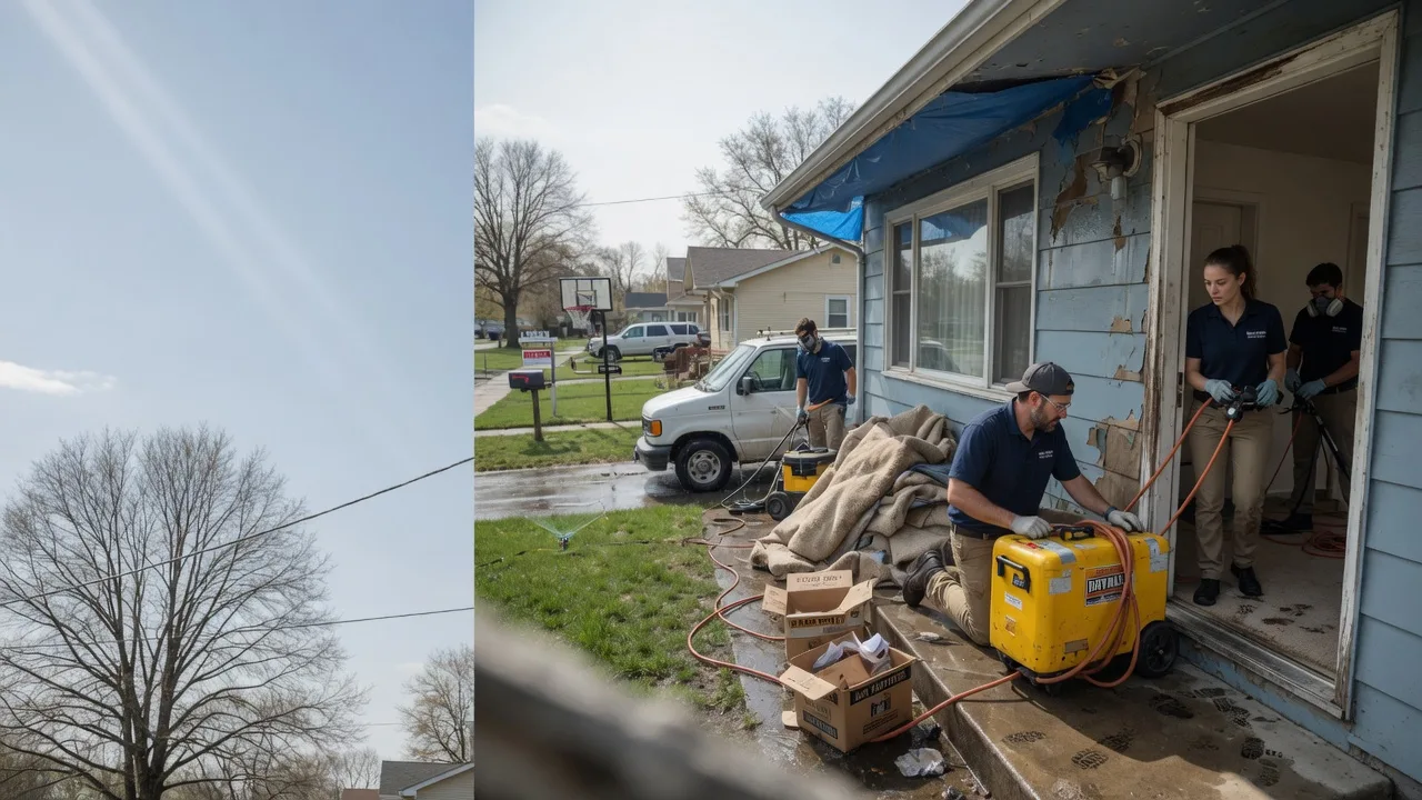 Basement Flood Cleanup in Henry, TN near me